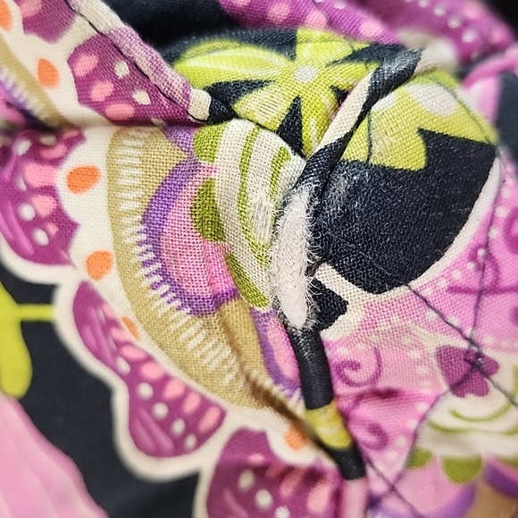 Vera Bradley Pirouette Pink floral large campus backpack padded laptop slot - Picture 13 of 14